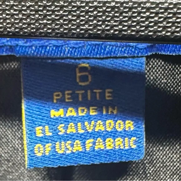 Vintage Pendleton 100’/, Wool Plaid Blazer Jacket 6 Petite Red Tan Black Tartan - Picture 5 of 12